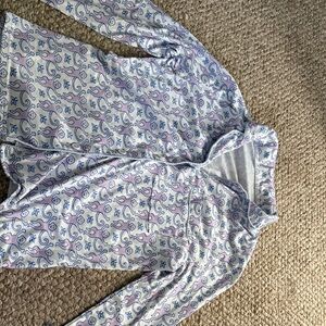 Roller Rabit Long Sleeve Purple Shirt